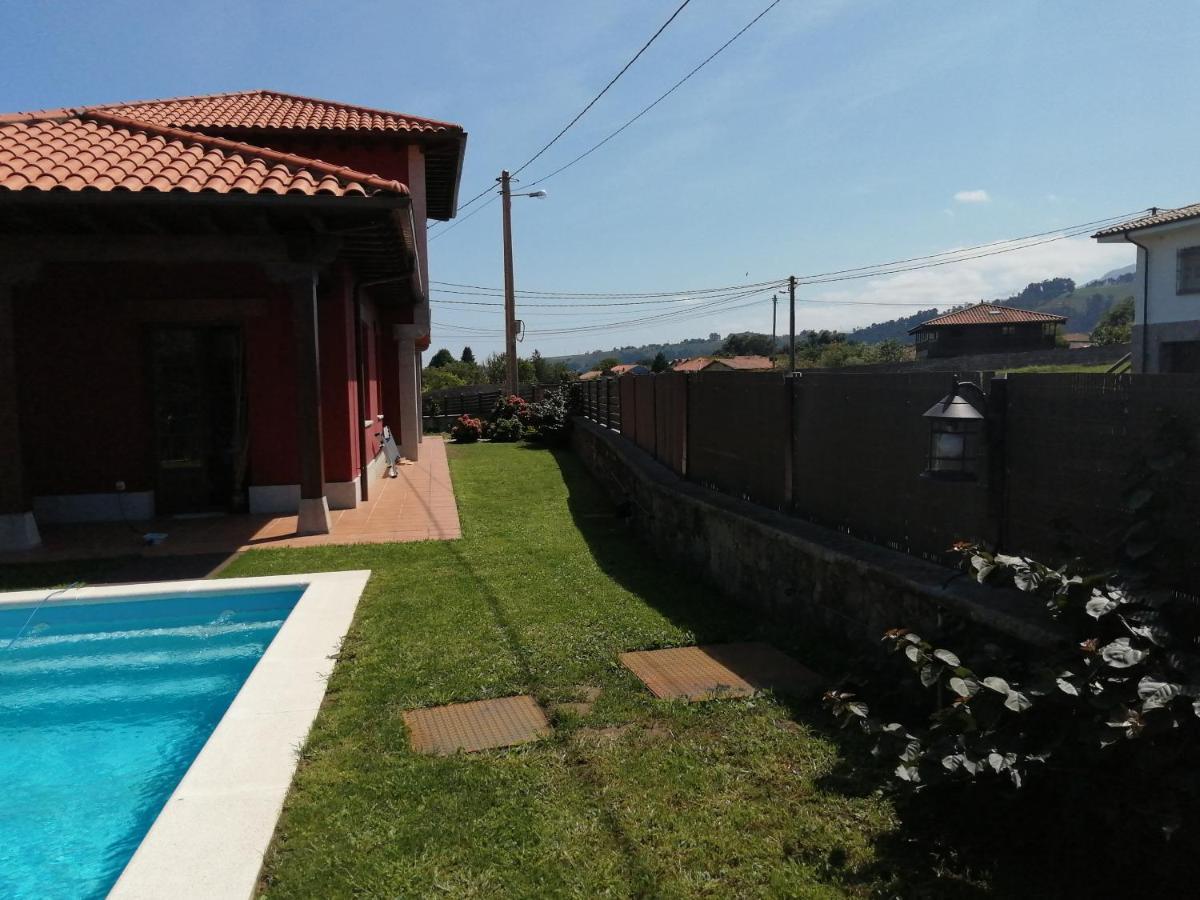 La Casa Roja Asturias Villa Hontoria Kültér fotó